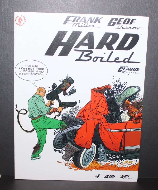 Hard Boiled  #1 /  Graphic Novel /  Frank Miller / 9.2 NM-  / 1990