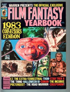 FAMOUS MONSTERS FILM FANTASY YEARBOOK-1983-STAR WARS-ET-TRON-CONAN-4E ACKE FN