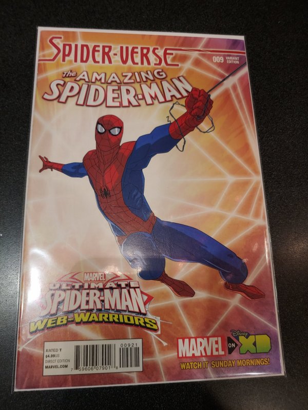 Amazing Spider-Man #9 Spider-Verse Variant (2015) Marvel Comics