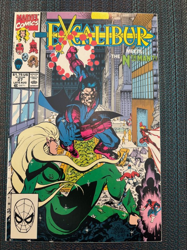 Excalibur #27 Direct Edition (1990)
