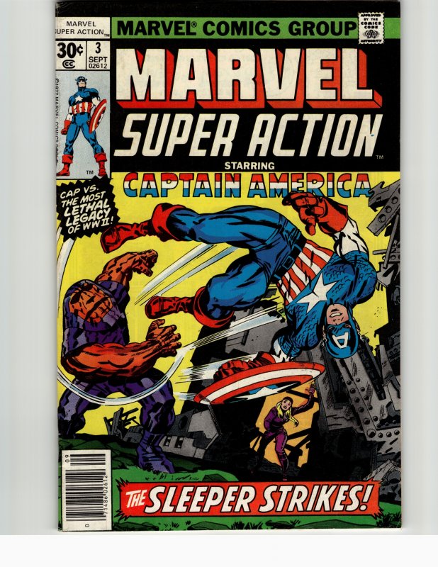 Marvel Super Action #3 (1977) Captain America