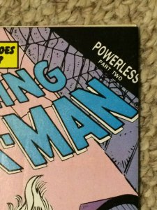 Amazing Spider-Man #342 Black Cat Powerless Scorpion VF+ 1990 Marvel