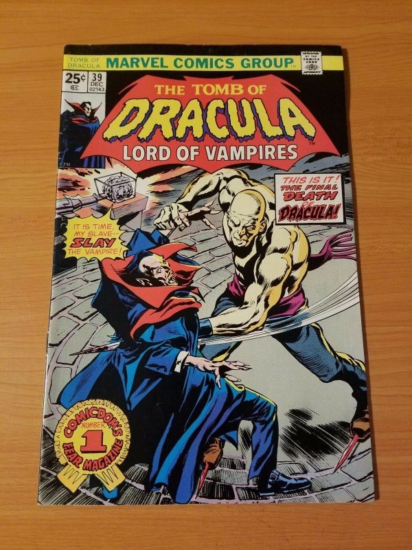 Tomb of Dracula #39 ~ VERY FINE - NEAR MINT NM ~ (1975, Marvel Comics)