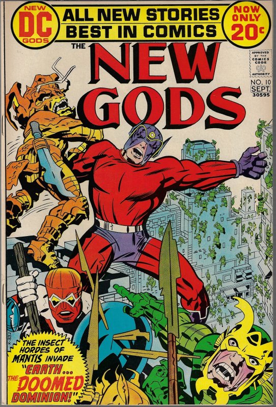 New Gods #10 (DC, 1972) RARE NM