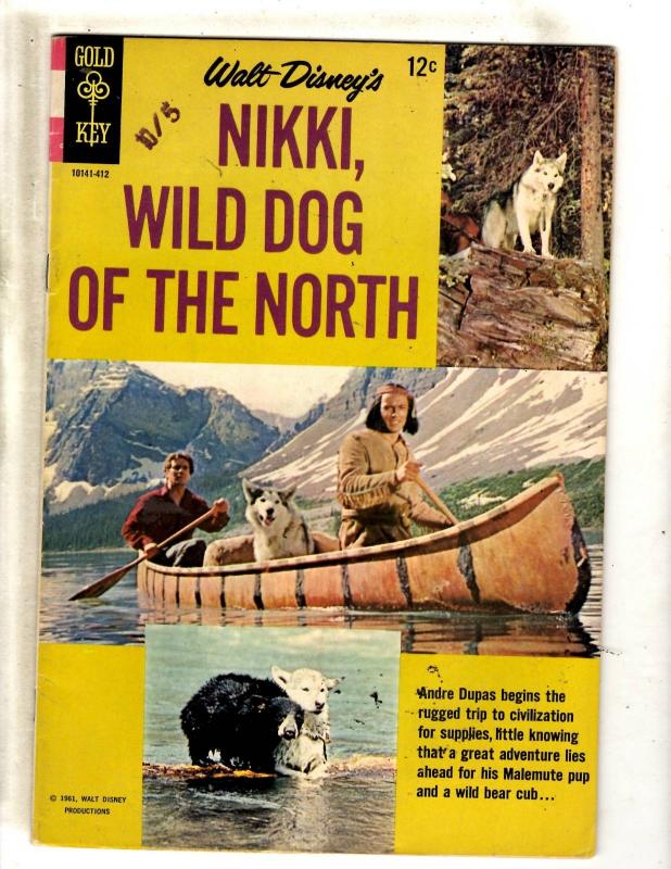 Four Color # 1226 VG Dell / Gold Key Silver Age Comic Book Nikki Wild Dog JL19 