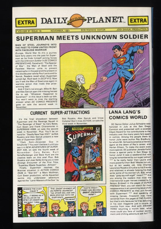 Superman Family #215 NM 9.4 Supergirl!