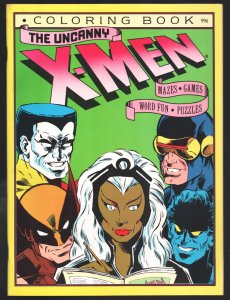 Uncanny X-Men 1987-X-Men story with games-puzzles