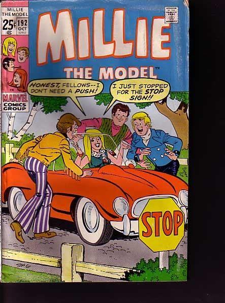 MILLIE THE MODEL-VOL.1 #192-OCTOBER 1971-MARVEL COMICS G