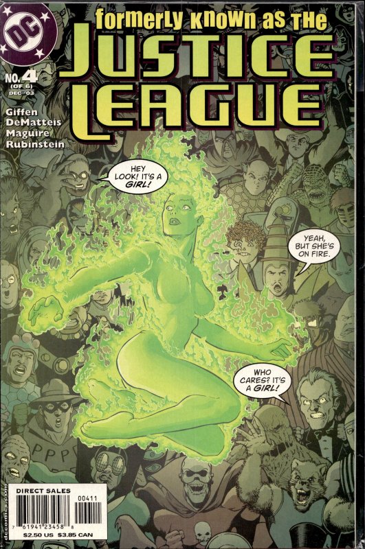 Formerly Known as the Justice League #4 (2003) Justice League