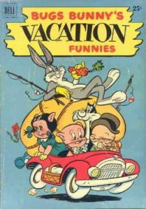 Bugs Bunny's Vacation Funnies #1 FN; Dell | we combine shipping 