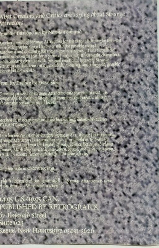 Strange Attractors Chaos Jitterbug #1-7 1993 RetroGrafix TP E5