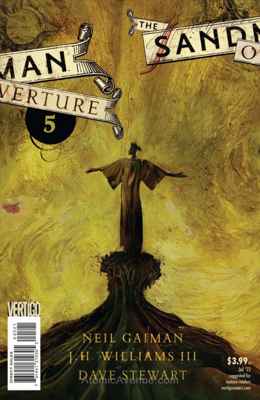 Sandman, The: Overture #5B VF; DC/Vertigo | save on shipping - details inside