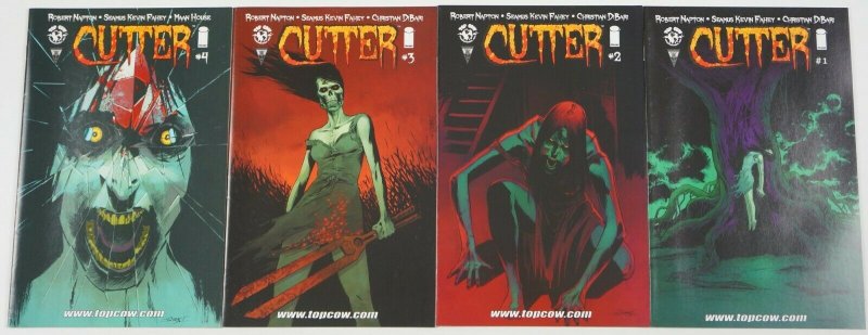 Cutter #1-4 VF/NM complete series - image comics - top cow - horror set lot