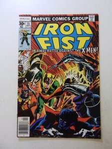 Iron Fist #15 (1977) FN/VF condition