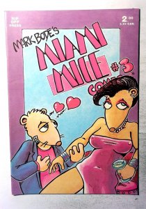 Miami Mice Comic #3 (1986) Rip Off Press 1st Print Comic Book