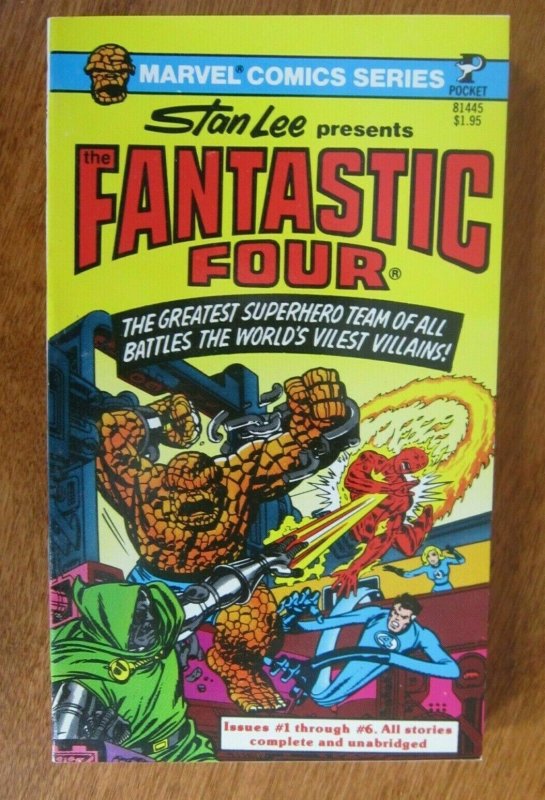 Fantastic Four #1 Paperback Unread 1st Print 9.0 NM (1977)