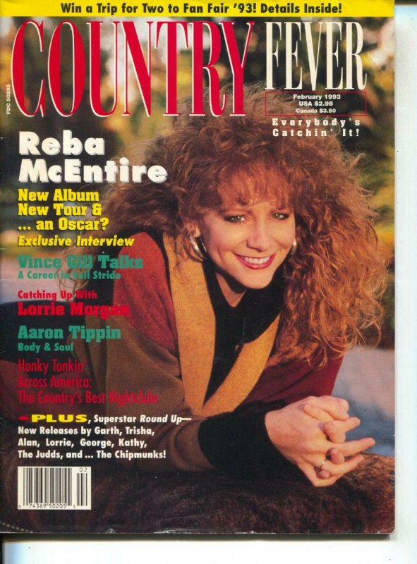 Country Fever-Reba McEntire-Aaron Tippin-Lorrie Morgan-Garth Brooks-Feb-1993 