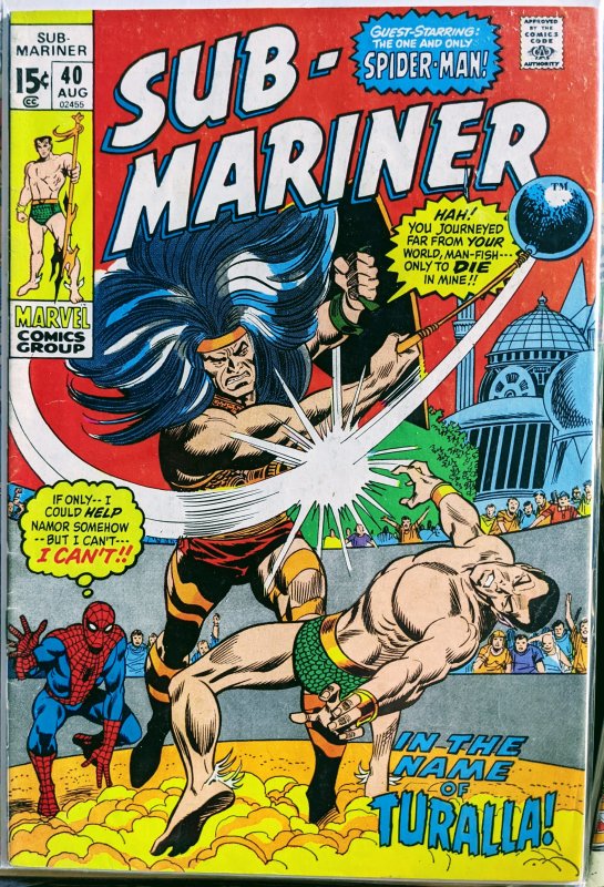 Sub-Mariner #40 (1971) VF