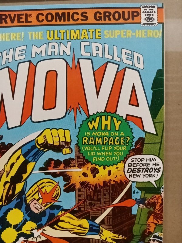 The Man Called Nova #7 VF+ March 1976 Marvel Comics Vintage  P03