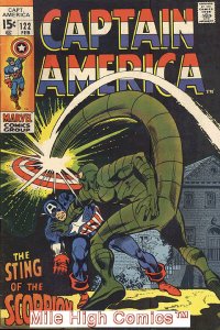 CAPTAIN AMERICA  (1968 Series)  (MARVEL) #122 Fair Comics Book