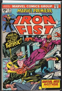 Marvel Premiere #20 (1975) Iron Fist