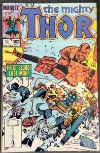 Thor #362 Newsstand Edition (1985, Marvel) VF/NM