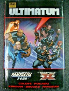 Ultimatum Marvel Premiere Edition Ultimate Fantastic Four & X-Men HC Book