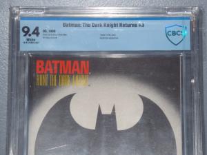 Dark Knight Returns #3, CBCS 9.4, White Pages, New In Stock!