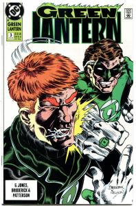 GREEN LANTERN #3, Guy Gardner vs Hal Jordan, 1990, NM+, more GL in store