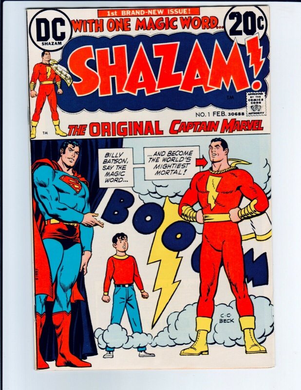 Shazam #1. - 1st Modern Appearance.