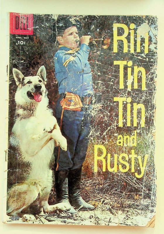 Rin Tin Tin and Rusty #18 (Apr-May 1957, Dell) - Fair