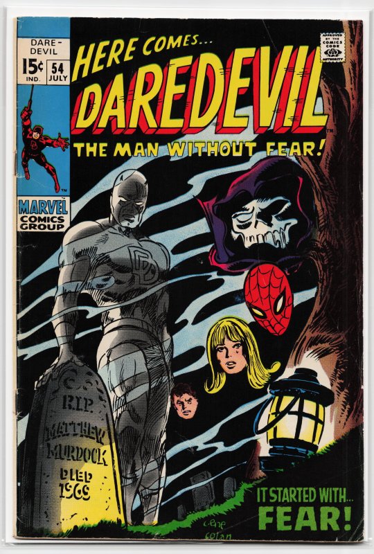 Daredevil #54 (1969) Daredevil