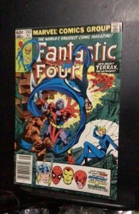 Fantastic Four #242 (1982) Ff, Spidey, DD, Thor, Iron Man! vs. Terra’s! NM- Wow!