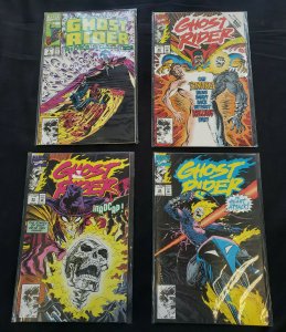 GHOST RIDER 4PC (VF) FIGHT FOR LIFE, DR.STRANGE, VS HEART ATTACK 1991-92