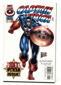 Captain America #1-Rob Liefeld 1996 First issue-Comic Book Marvel