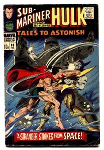 TALES TO ASTONISH #88 comic book 1967-HULK- SUB-MARINER UK PENCE variant