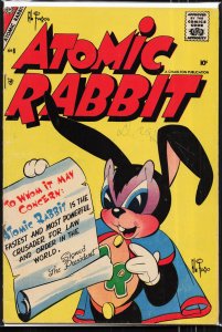 Atomic Rabbit #8 (1957) Atomic Rabbit