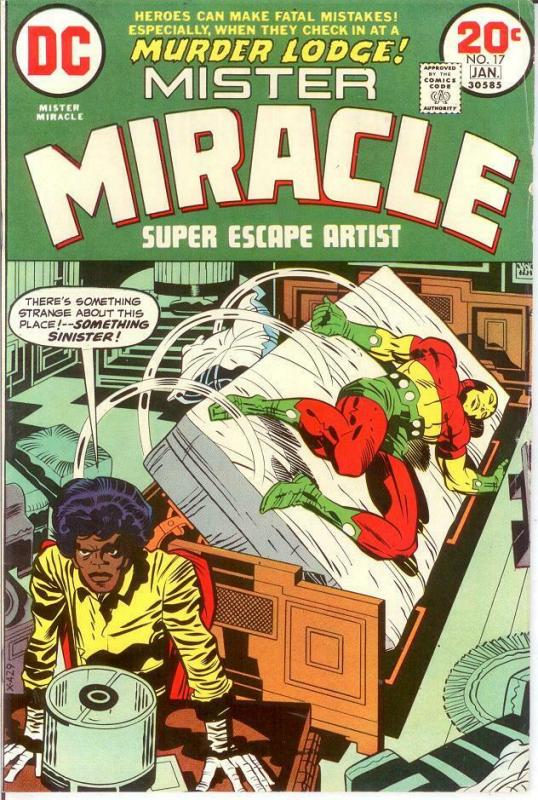 MISTER MIRACLE 17 VG-F Jan. 1974 COMICS BOOK