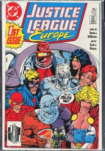 Justice League Europe #1 (1989) Justice League [Key Issue]