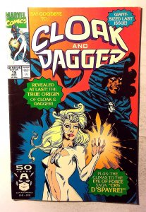 Mutant Misadventures Cloak and Dagger #19 1991 Marvel Cloak & Dagger Comic