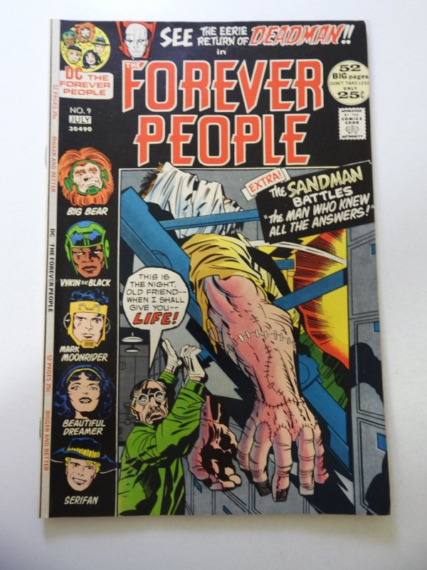 The Forever People #9 (1972) FN+ Condition