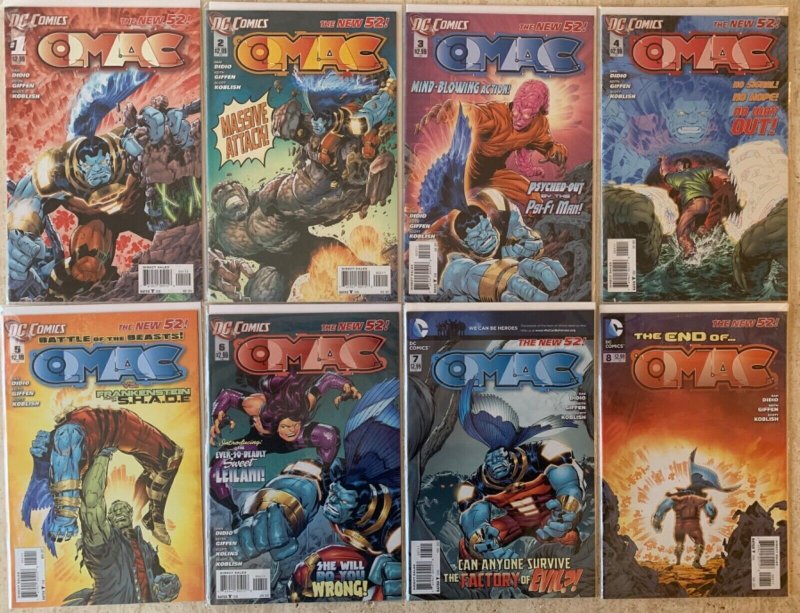 OMAC LOT OF 27: 1991 OGN 1-4, 2005: 1-6 + SPECIAL 1, 2006: 1-8, 2011: 1-8