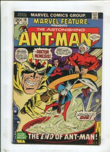 MARVEL FEATURE #10 - THE END OF ANT-MAN! - (6.0) 1973