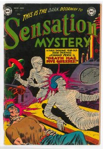 Sensation Mystery (1952) #112 (3rd issue in the series) GD, Mummy cover