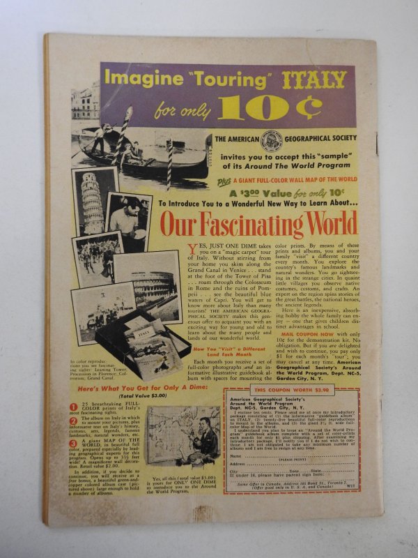 Wonder Woman #98 (1958) VG- Condition moisture stain, rust on staples