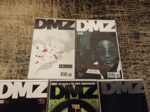 Lot Of 5 DMZ DC Vertigo Comic Books # 22 23 24 25 26 Show Upcoming Brian Wood R9