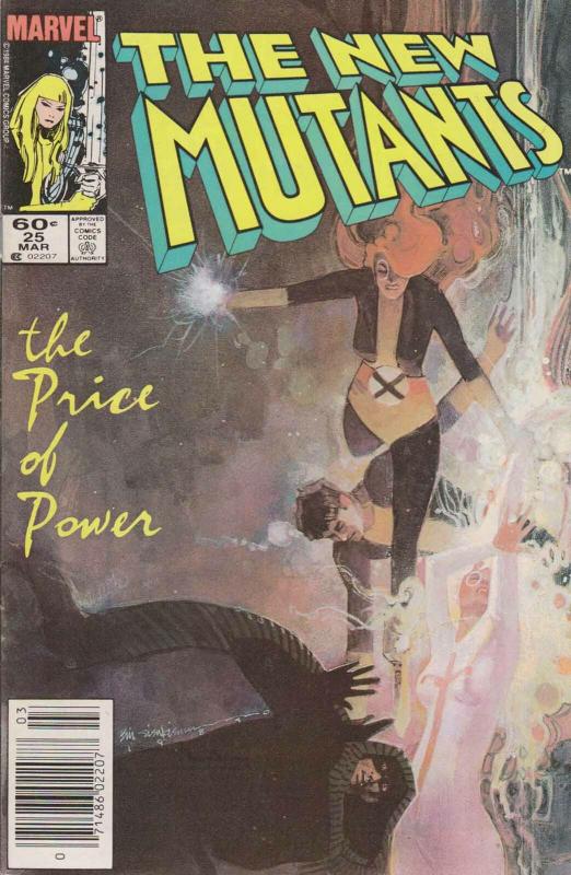 New Mutants, The #25 (Mark Jewelers) FN; Marvel | save on shipping - details ins 