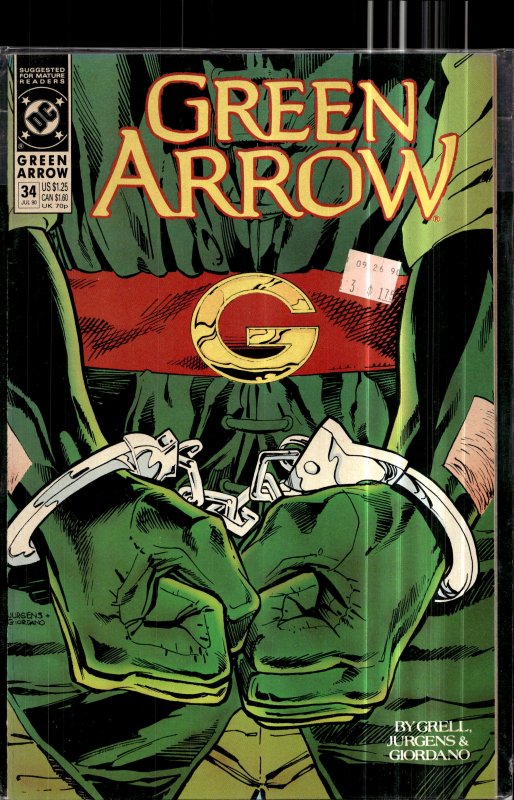Green Arrow #34 (1990) Green Arrow
