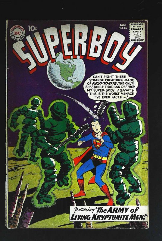 Superboy (1949 series) #86, Good+ (Actual scan)