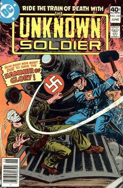 Unknown Soldier (1977 series) #240, VF- (Stock photo)